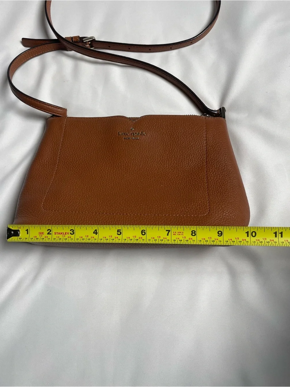 kate spade New York Pebbled Leather Crossbody Bag in Brown